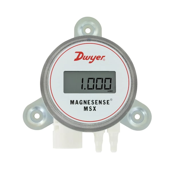 Dwyer Instruments Differenitial Pressure Transmitter, Xmtr W Hr WLcd MSX-W13-IN-LCD - main